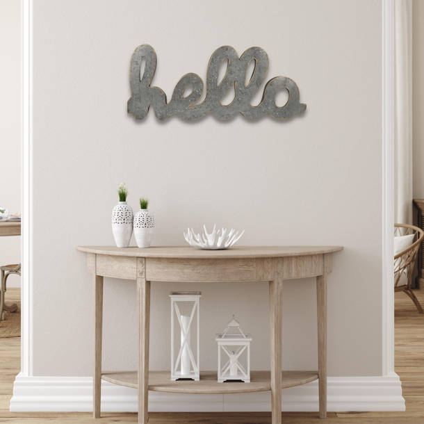 Trule Hello Wall Decal & Reviews Wayfair